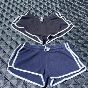 Primark Size Small Elastic Waist/ Drawstring Shorts-Lof of 2